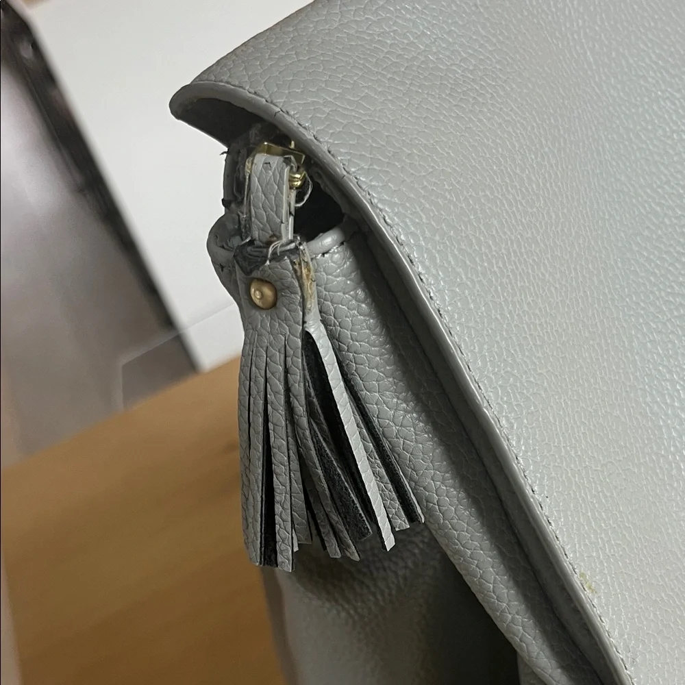 Freshly picked diaper bag backpack in stone
